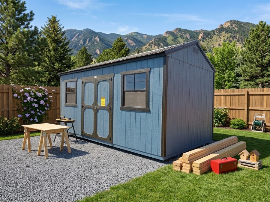 "The Weekend Workshop" 10x20 Utility Shed